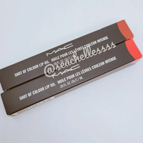 Mac Cosmetics Shot Of Colour Lip Oil | Let's Go Streakin' | Brand New in Box - Picture 11 of 16